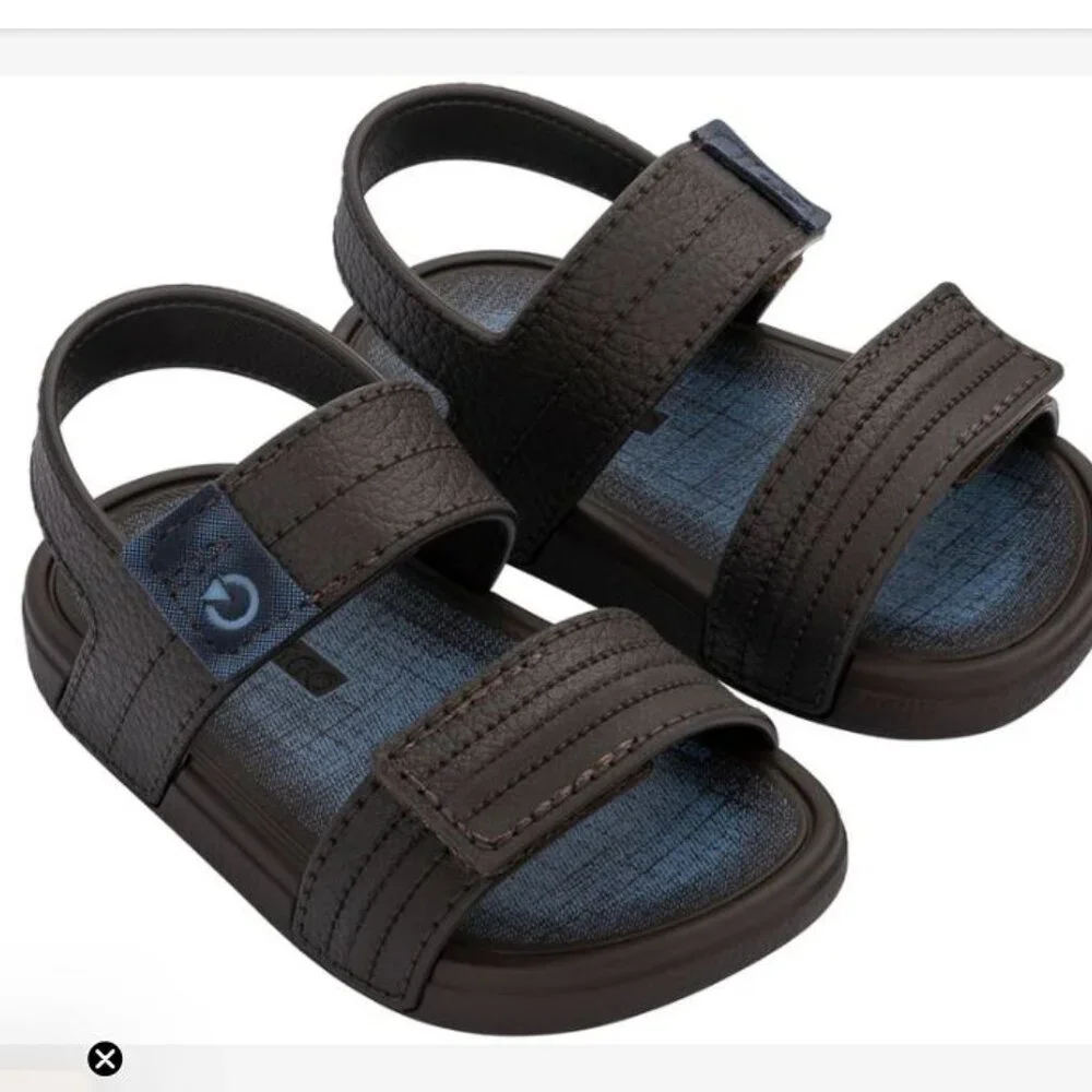 NWT CARTAGO Made in Brazil Toddler Dakar Brown Sandals